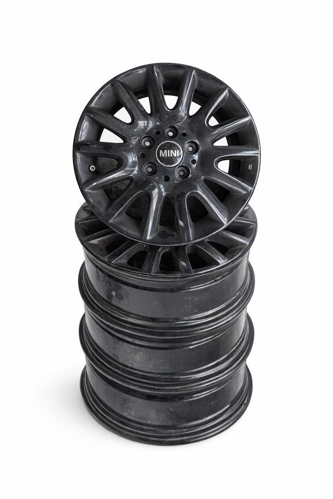 Originele MINI 17 inch velgen Crown Spoke R103 zwart, Auto diversen, Wieldoppen, Zo goed als nieuw, Ophalen of Verzenden