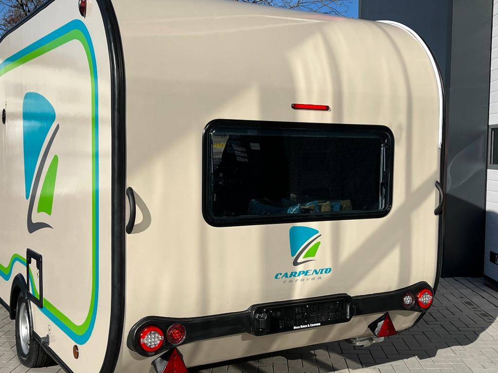 Carpento Caravan 310/360/410 lichtgewicht caravan, Overige merken, Lengtebed, Standaardzit, 750 - 1000 kg