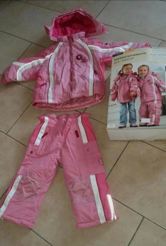 Mooi meisjes skipak (2 delig jas en broek) maat 98 - 104, Ophalen of Verzenden, Zo goed als nieuw, Meisje
