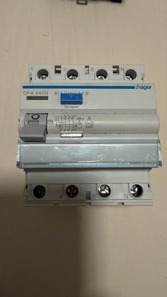 HAGER CPA 440 G, Ophalen of Verzenden, Zo goed als nieuw