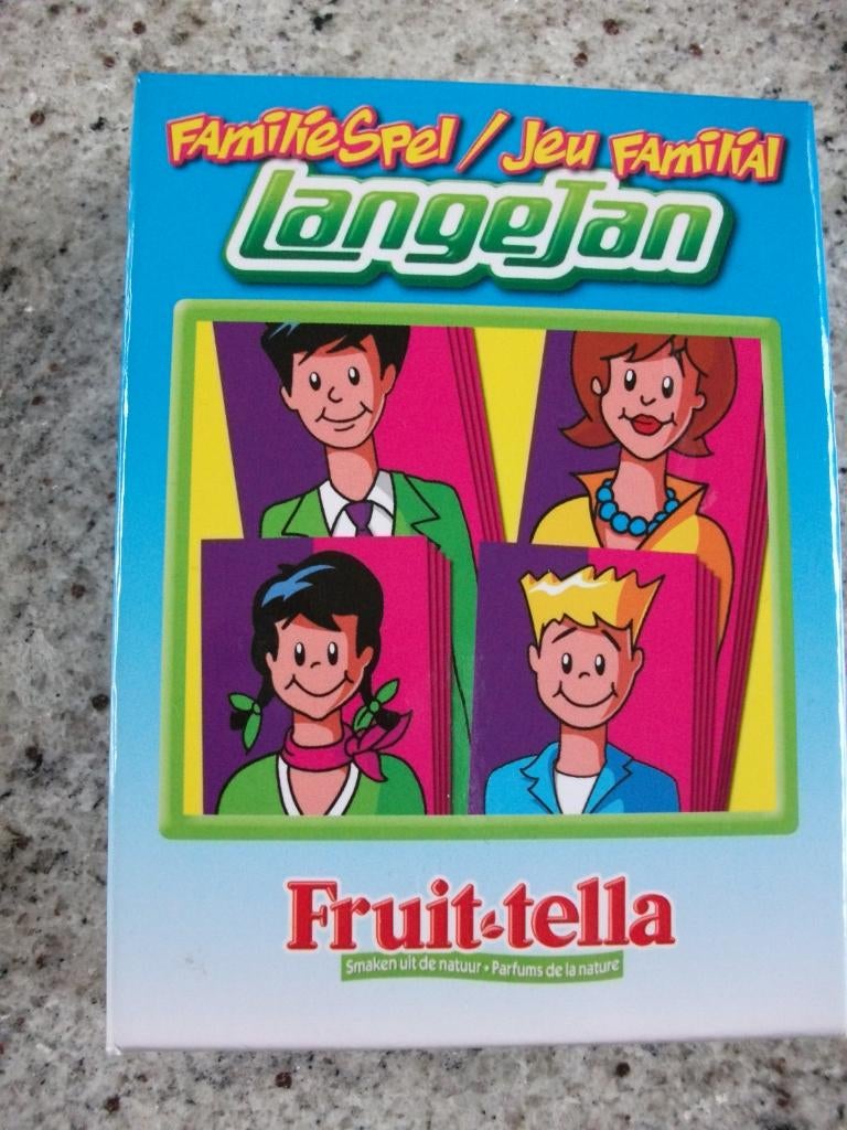 Familiespel Lange Jan Fruit-tella, Ophalen of Verzenden, Zo goed als nieuw