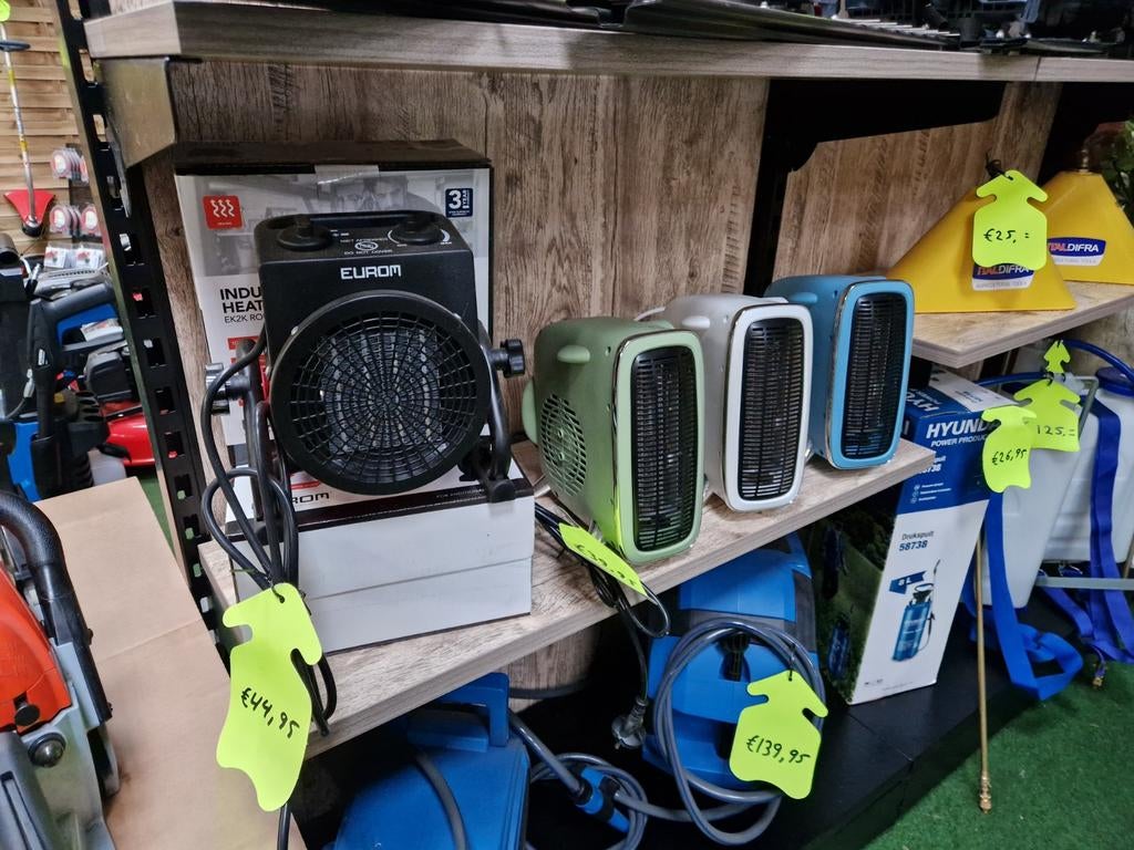 Werkplaats kachels, Ophalen of Verzenden, Nieuw, Elektrisch