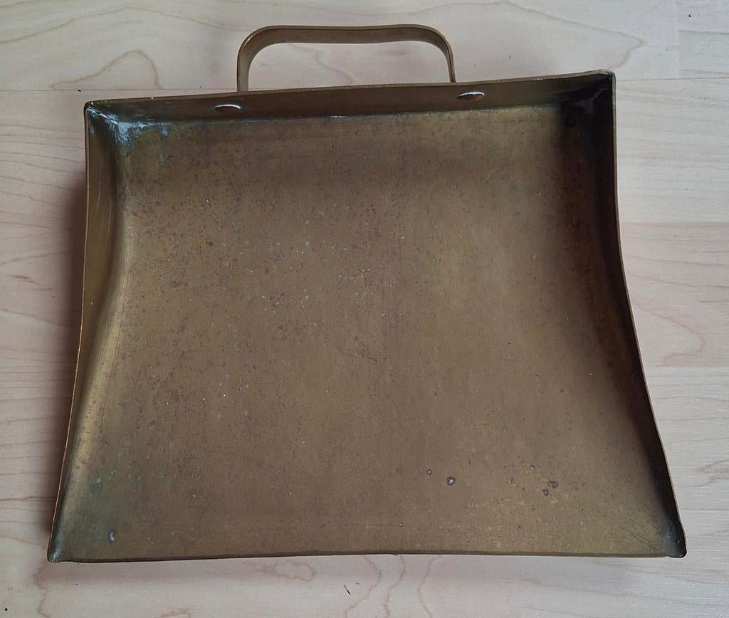 KOPEREN MOTBLIK, Ophalen of Verzenden, Rond, Metaal