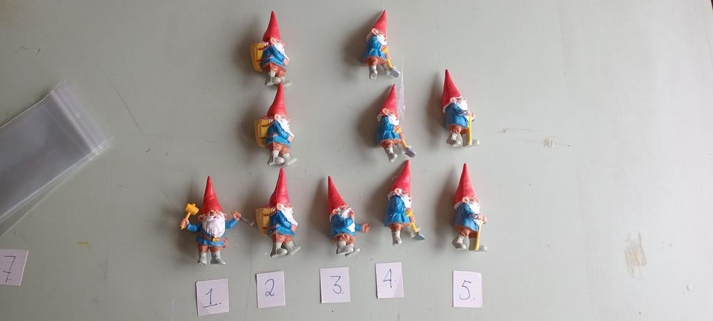 David de Kabouter PVC Figuren, Ophalen of Verzenden, Gebruikt