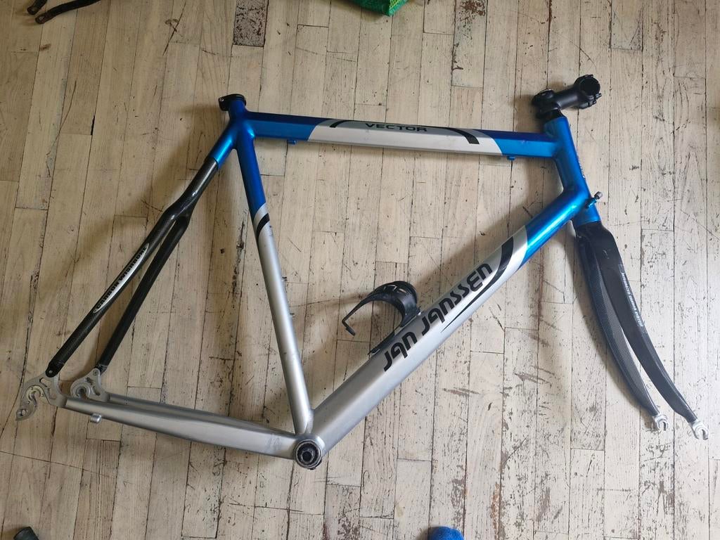 Racefiets frame Jan Janssen vector, Ophalen of Verzenden, Gebruikt, Frame, Jan janssen
