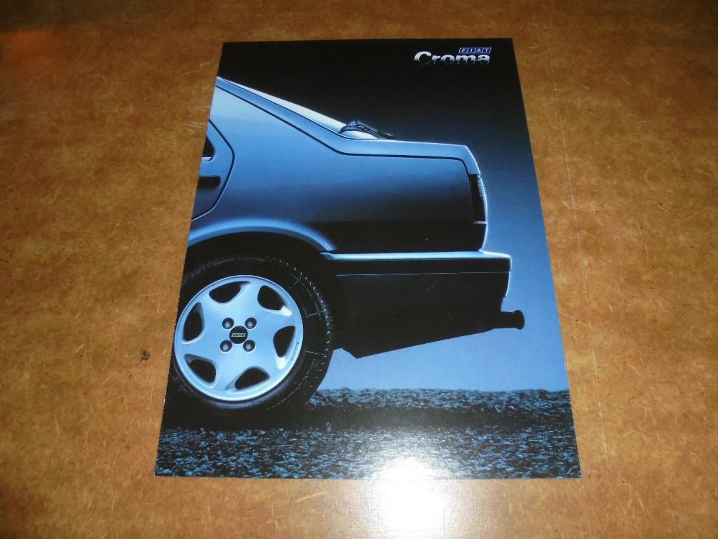 brochure Fiat Croma  1991, Ophalen of Verzenden, Nieuw, Overige merken