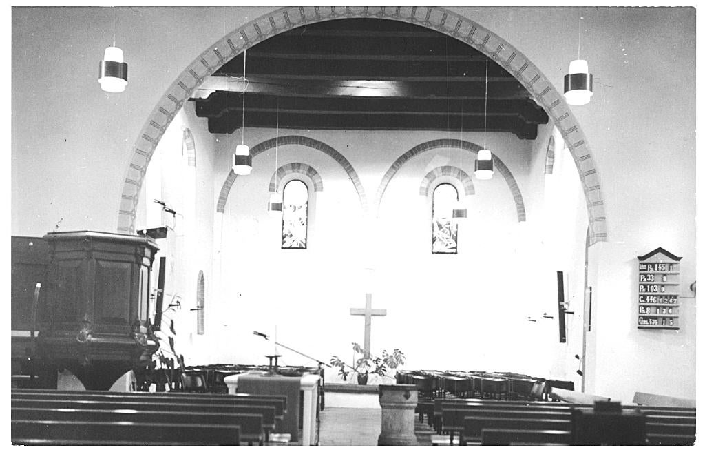 965606 Hoogkerk 1980 Gr Ned H Kerk Nette kaart Onbeschreven, Verzamelen, Ansichtkaarten | Nederland, Ongelopen, Groningen, 1960 tot 1980