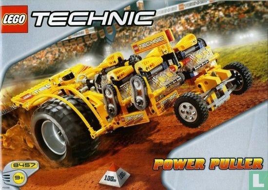Lego Technic 8457 Power Puller met Motor, Ophalen of Verzenden, Gebruikt, Complete set, Lego