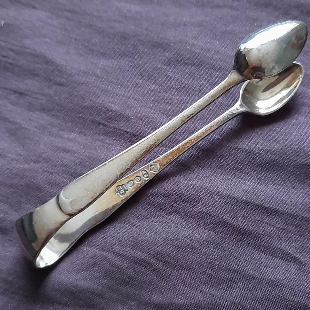 Fraaie Suikertang Engels Plate, Antiek en Kunst, Antiek | Bestek, Verzenden