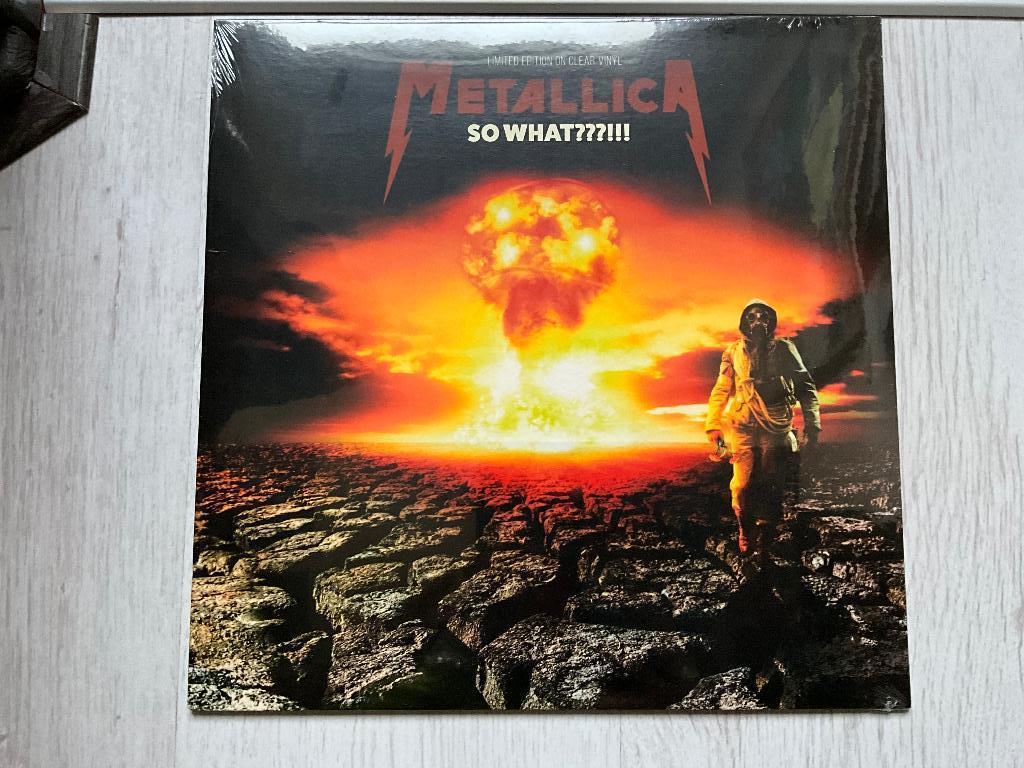 Lp so what???!! - Live broadcast woodstock 1994 metallica, Ophalen of Verzenden, Nieuw in verpakking