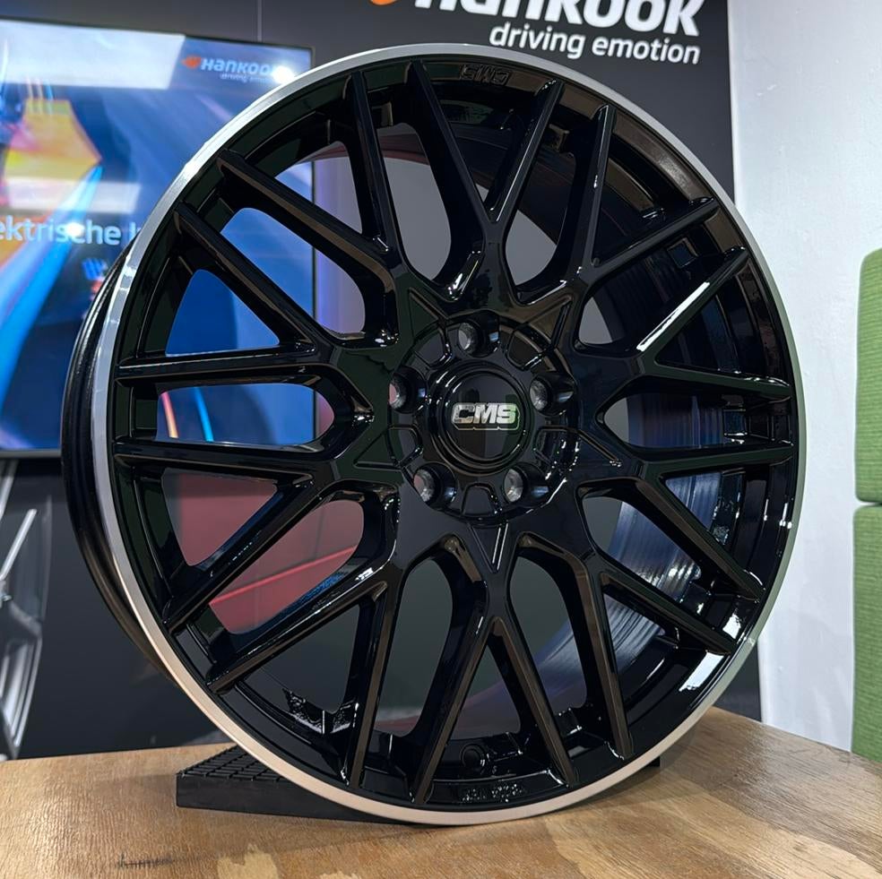 Nieuwe 18 inch zwarte velgen 5x112 Audi Volkswagen Seat Cupr, Ophalen, 18 inch, Velg(en), Nieuw