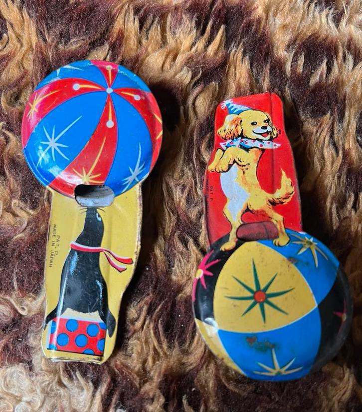 2 Blikken oude Fluitjes - Japan, Antiek en Kunst, Ophalen of Verzenden