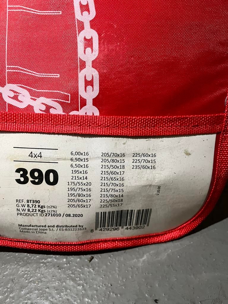 Snovit 390, Ophalen, Nieuw