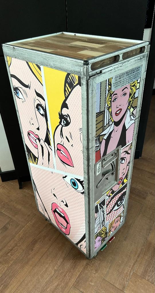 vliegtuig halfsize cateringtrolley popart, Ophalen, Gebruikt, Overige typen