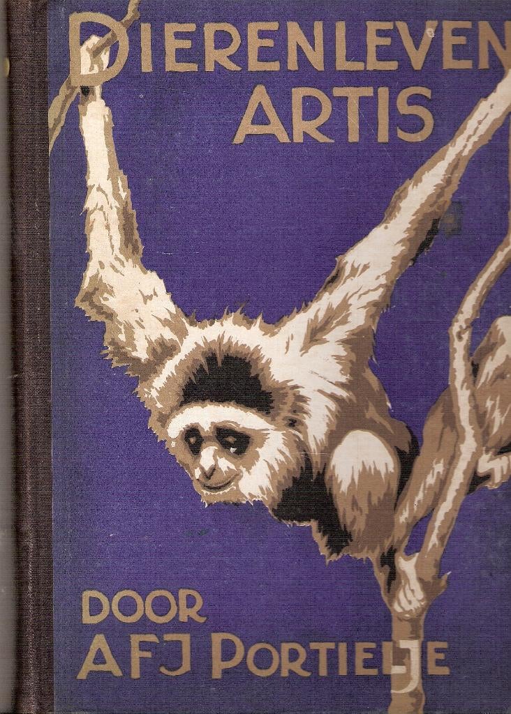 Plaatjesalbum -Dierenleven ARTIS -Verkade 1939 Portielje, Ophalen, Gelezen