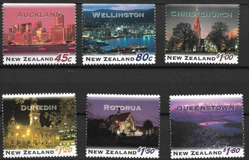 12-01 Nieuw Zeeland MI 1399/1404 ongebruikt, Postzegels en Munten, Verzenden