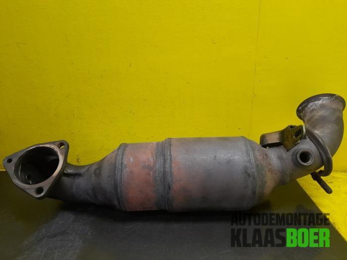 Katalysator van een Peugeot 308, Auto-onderdelen, Uitlaatsystemen, Peugeot, Gebruikt, 6 maanden garantie, 12 maanden garantie