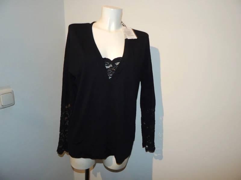 Dante 6 sweatertje delen open sier kant Nieuw mt 4/42