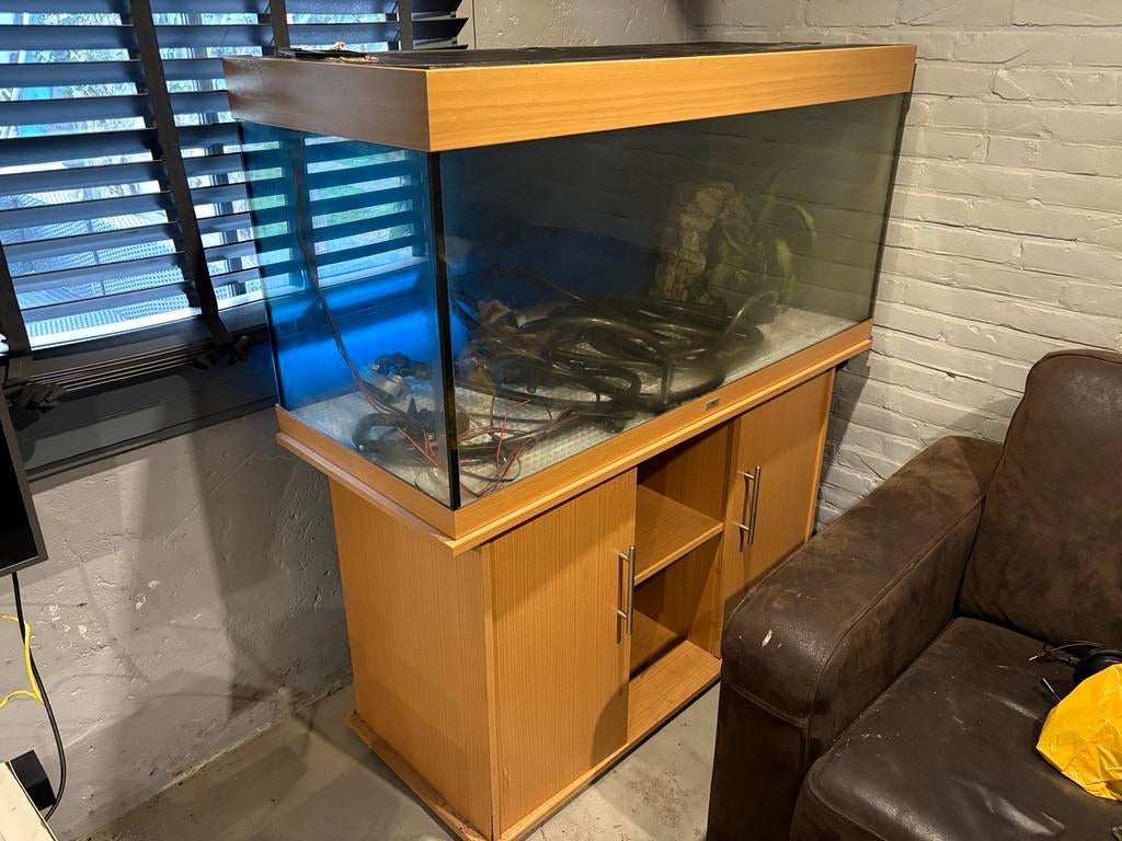 Juwel rio 240 Aquarium 121x41x55 met toebehoren, Ophalen of Verzenden, Gebruikt, Leeg aquarium