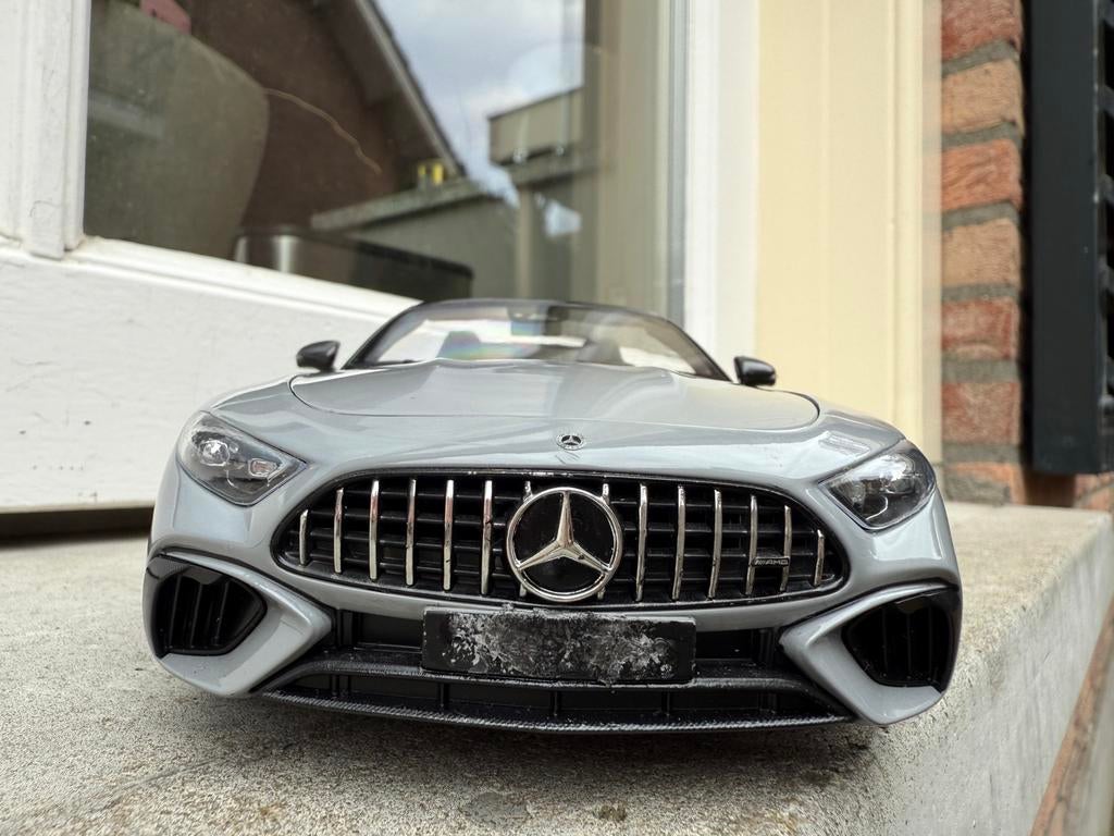 1:18 Mercedes SL63 AMG R232 grijs 2024 iScale, Overige merken, Grosse Elbstrasse 162, 22767 Hamburg, Duitsland, Info@iscale.de