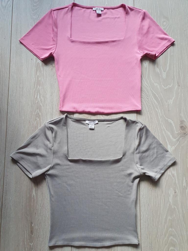 2 Shirts Maat L  Amisu, Kleding | Dames, Overige kleuren, Maat 42/44 (L), Ophalen of Verzenden, Zo goed als nieuw
