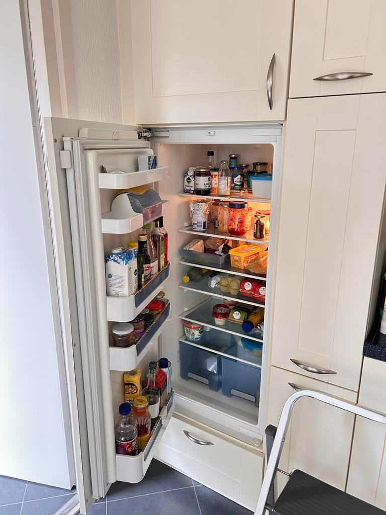 Hoekkeuken met inbouwapparatuur, Gebruikt, Hoekkeuken, Ophalen of Verzenden, Kunststof