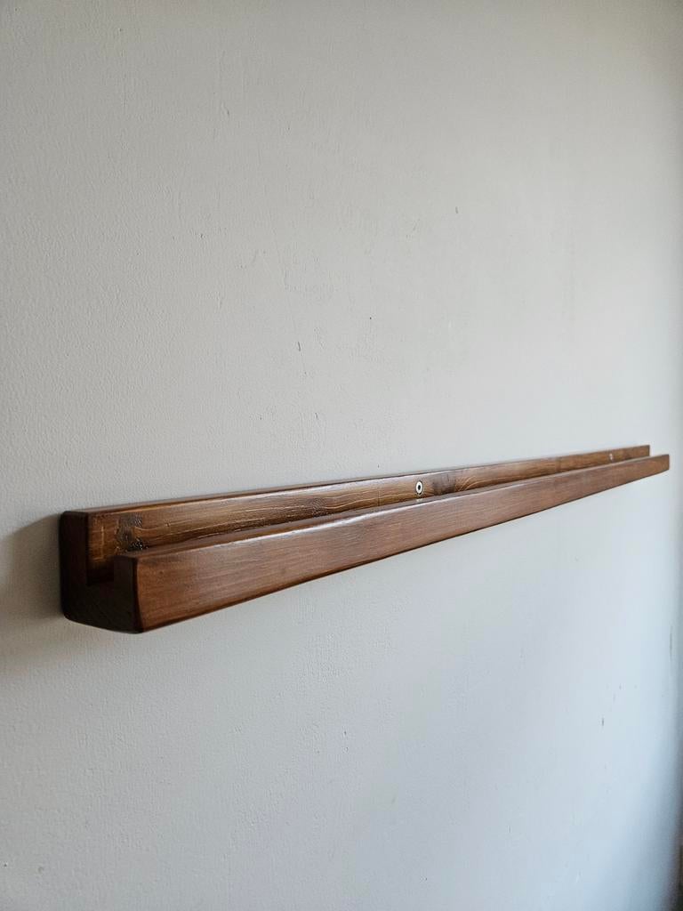 LP houder | houten vinyl Wandplank | 100cm voor3 LP's | muur, Ophalen of Verzenden, Nieuw