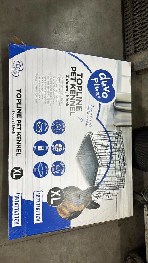 Hondenbench, Ophalen, Zo goed als nieuw