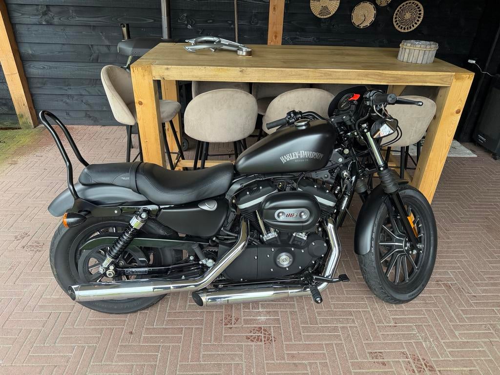 Harley Davidson Sportster XL 883 Iron black, Motoren, Motoren | Harley-Davidson, 2 cilinders, Particulier, Meer dan 35 kW, Chopper