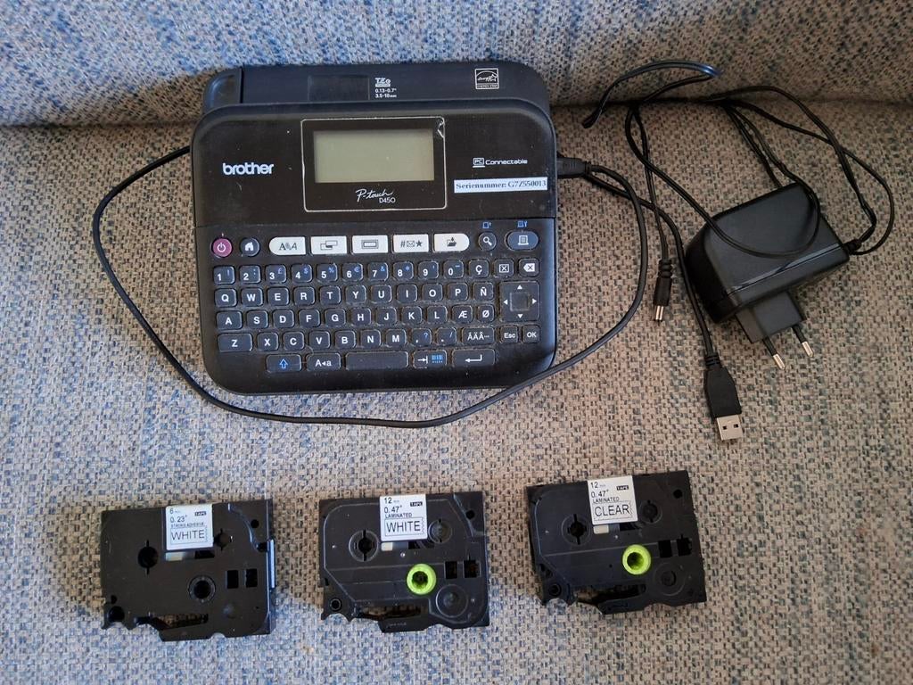 Brother P-touch D450 labelprinter, Ophalen of Verzenden