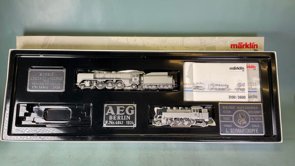 MARKLIN ho treinset 3100 als nieuw in doos, Wisselstroom, Treinset, Ophalen of Verzenden, Zo goed als nieuw