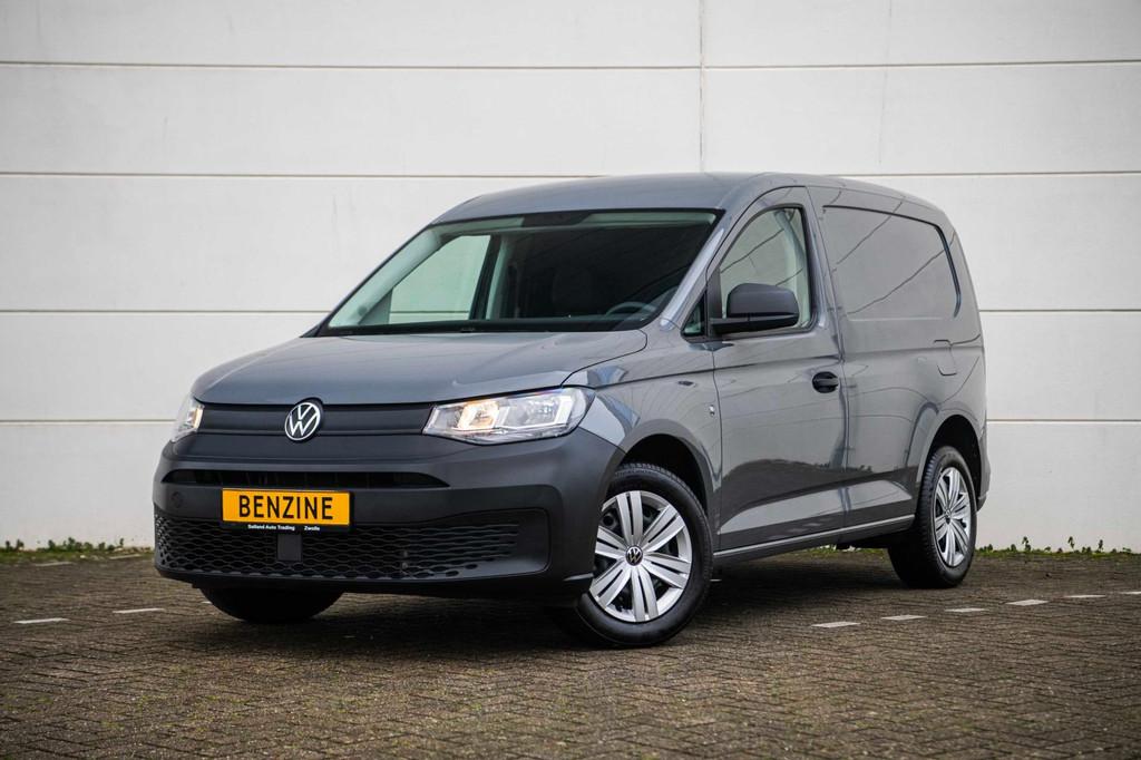 Volkswagen Caddy Cargo 1.5 TSI 114pk Style |Airco|DAB|Schuif, Auto's, Bestelauto's, Voorwielaandrijving, Stof, Zwart, 4 cilinders