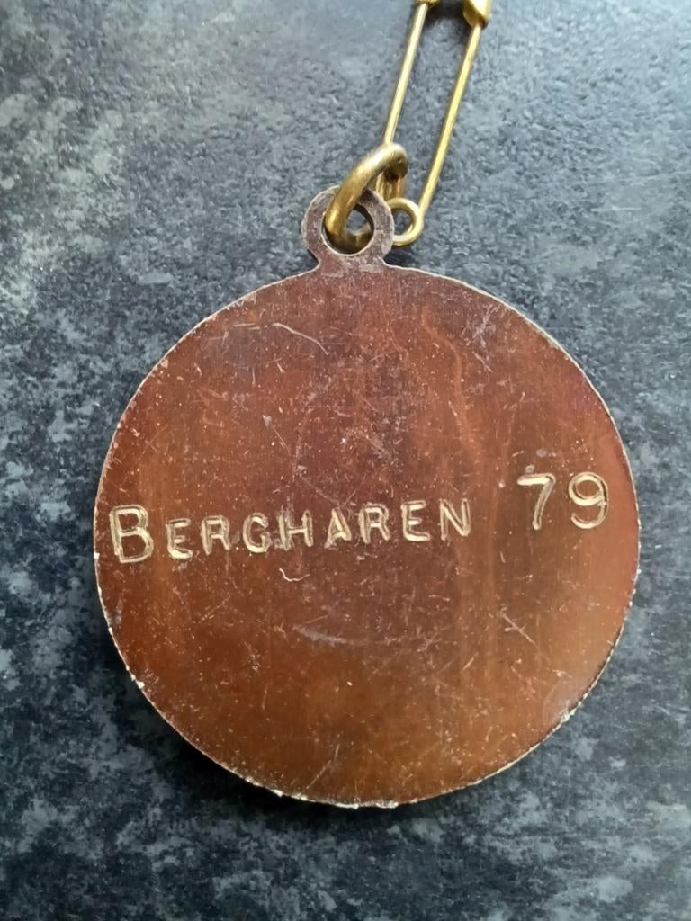 Medaille Bergharen 1979 (paardrijden), Ophalen, Overige materialen, Nederland