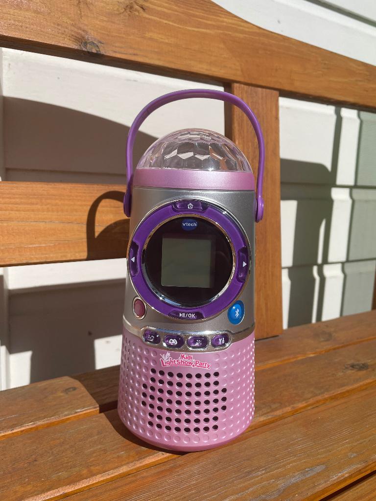vtech kidi lightshow party - Speelgoed FM radio kinderen, Ophalen of Verzenden