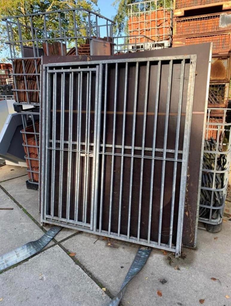 Hondenkennel betonplex, Ophalen, Hondenkennel, 110 cm of meer, 100 cm of meer