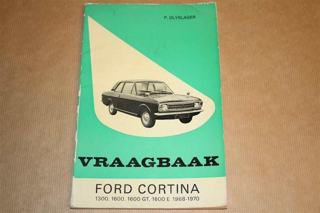 Vraagbaak Ford Cortina - 1968-1970, Auto diversen, Handleidingen en Instructieboekjes, Ophalen of Verzenden