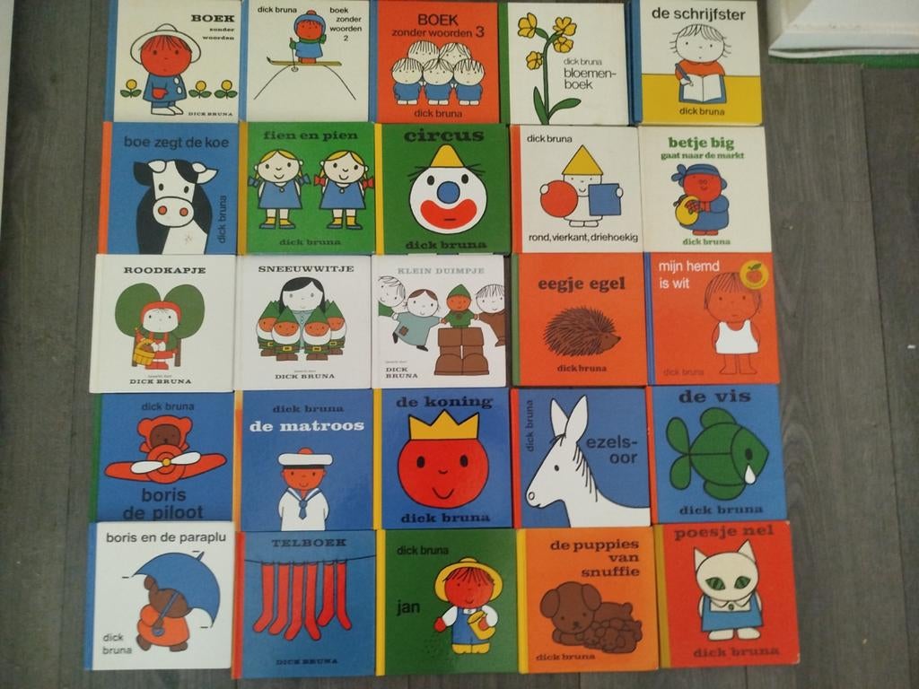 NIJNTJE DICK BRUNA BOEKJES COLLECTIE DIVERSEN, Fictie algemeen, Ophalen of Verzenden, Zo goed als nieuw, Dick Bruna