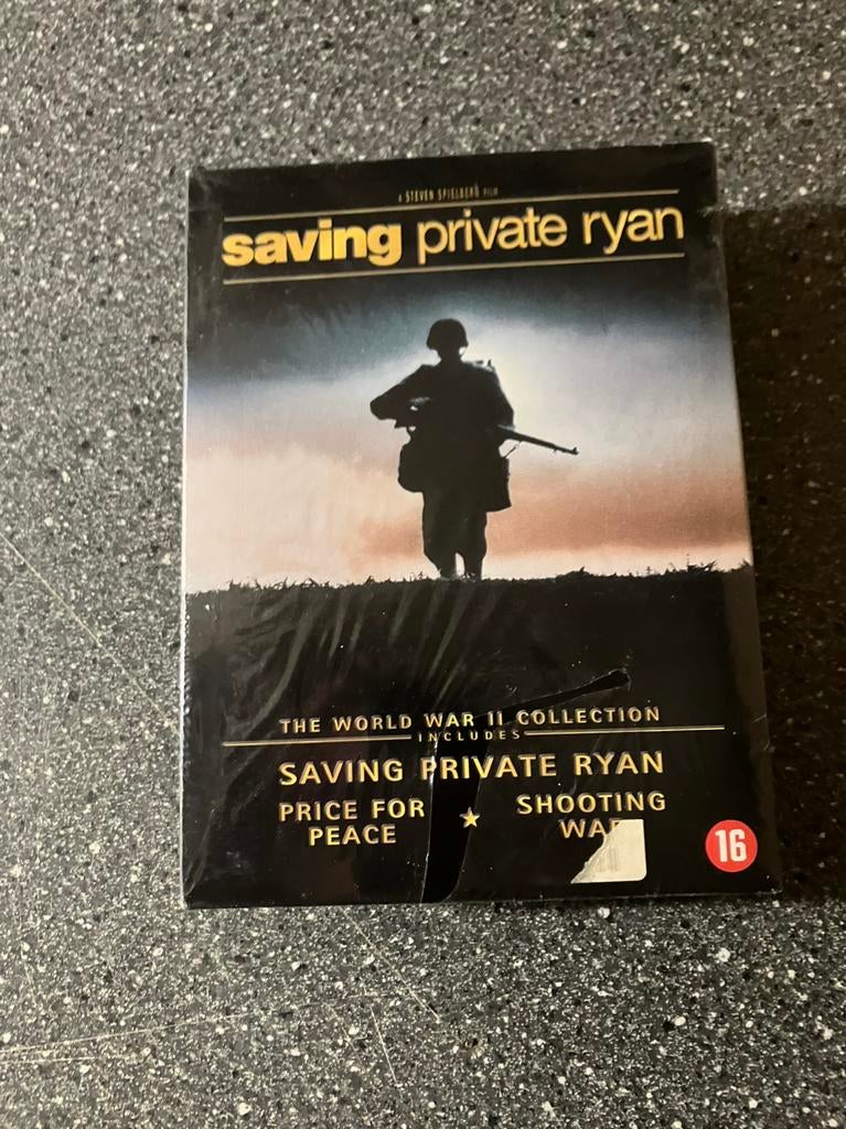 Saving Private Ryan Giftset - Nieuw in Seal, Vanaf 16 jaar, Boxset, Ophalen of Verzenden, Oorlog
