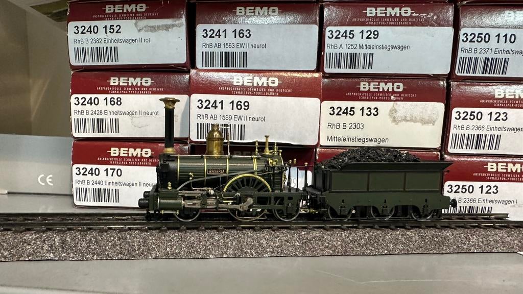 Trix messing lok 22499 A1 Bavaria HO Nurnberg produktie, Trix, Ophalen of Verzenden, Zo goed als nieuw, Gelijkstroom