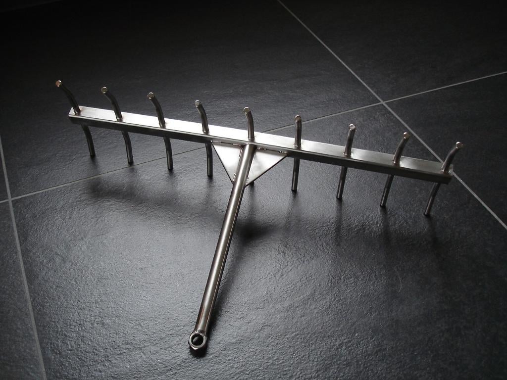 Nieuw wierhark / dreg rvs om de vis stek schoon te maken, Ophalen of Verzenden, Nieuw, Overige typen