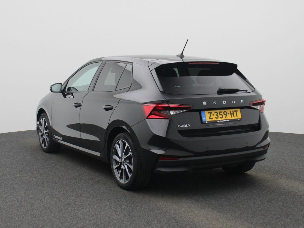 Skoda Fabia 1.0 TSI Ambition 110 PK | Automaat | Led verlich, Auto's, Skoda, 12 maanden, Stof, Zwart, Origineel Nederlands
