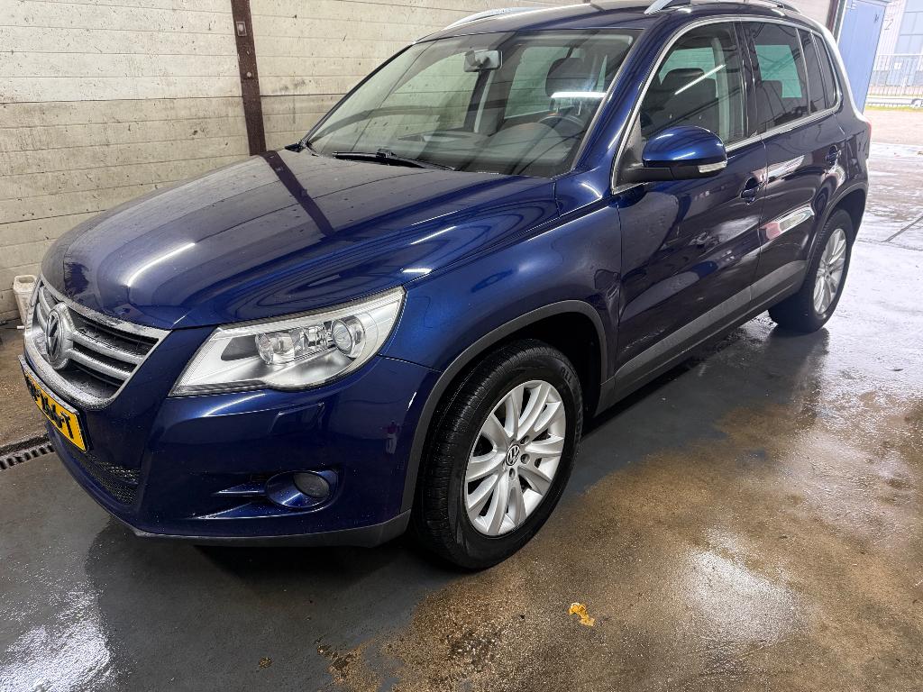 Volkswagen Tiguan 1.4 TSI 110KW 4MOTION !lees tekst!, Stof, 2000 kg, Blauw, Handgeschakeld