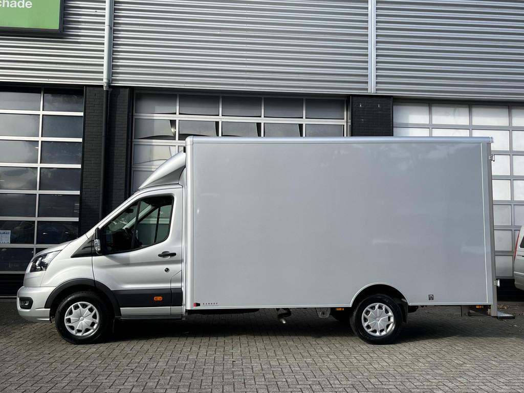 Ford Transit 350 170pk L4H1 Bakwagen! Airco / Cruise control, Voorwielaandrijving, Stof, Euro 6, 4 cilinders