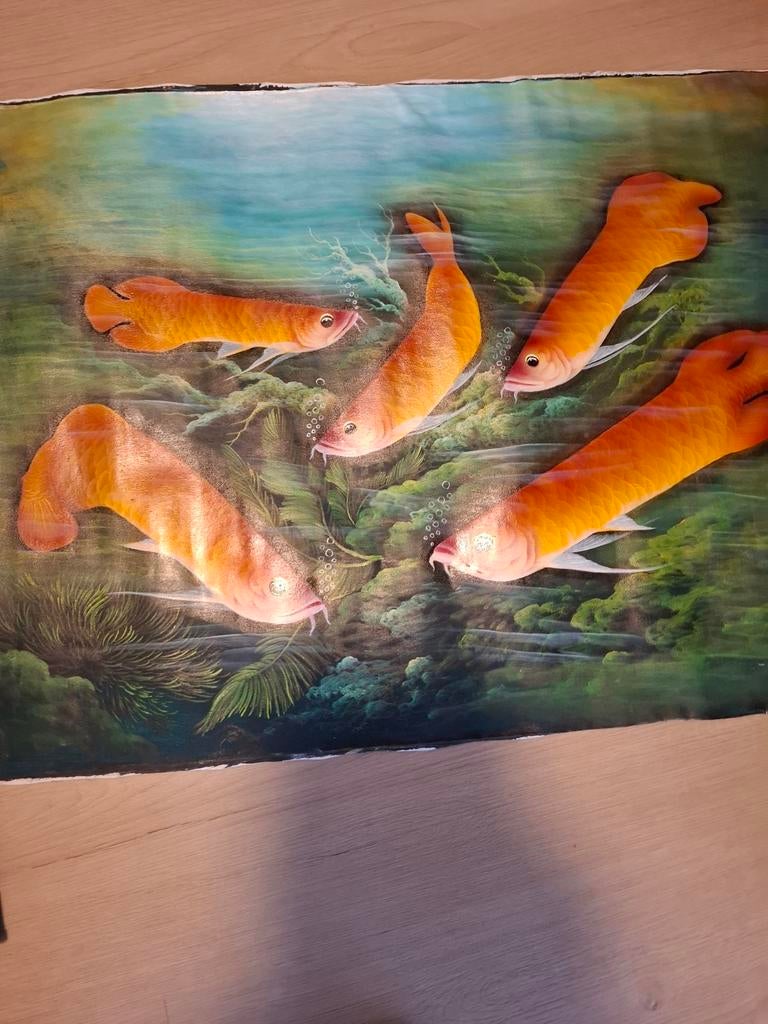 Schilderij op linnen, Ophalen of Verzenden