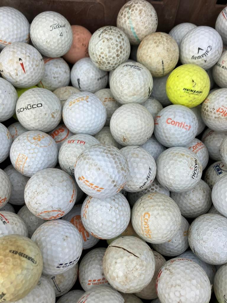 Golfballen , zware bal   +_ 100 st, Ophalen, Zo goed als nieuw, Bal(len)