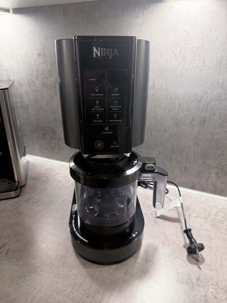 Ninja Creami ijsmachine, Witgoed en Apparatuur, IJsmachines, Ophalen of Verzenden, Gebruikt, Zelfvriezend