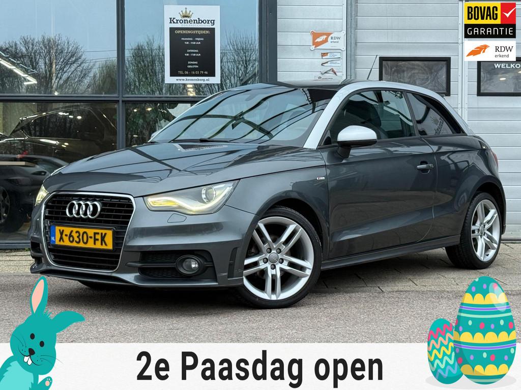 Audi A1 1.2 TFSI S edition, SLine, XENON, LEDER, Voorwielaandrijving, Euro 5, 86 pk, Zwart