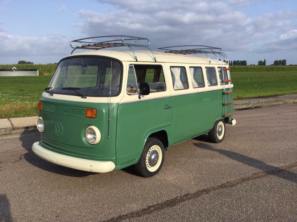Volkswagen T2 Camper Oldtimer, Caravans en Kamperen, Campers, Volkswagen, Bedrijf, Handgeschakeld, Benzine