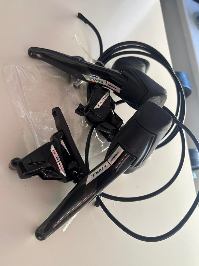 SRAM Force AXS D2 Shifters met rem klauwen, Ophalen of Verzenden, Zo goed als nieuw, Racefiets, Overige typen