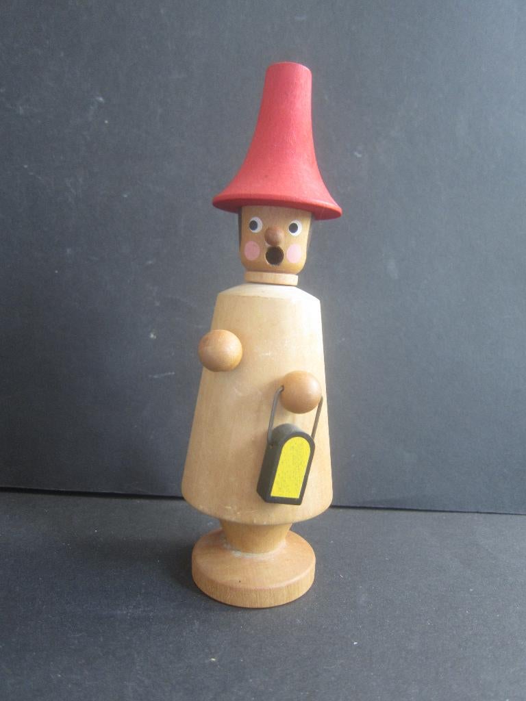 kerst rookmannetje Seiffener Erzgebirgte Duitsland, Ophalen of Verzenden, Zo goed als nieuw